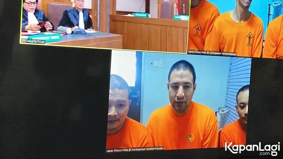 Ammar Zoni sidang © KapanLagi.com/Fikri Alfi Rosyadi