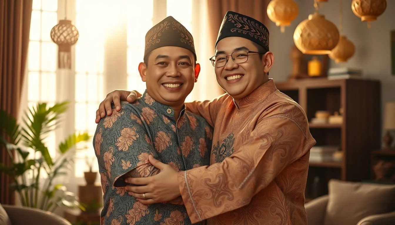 Ucapan Idul Fitri untuk sahabat dan teman dekat(c) Ilustrasi AI