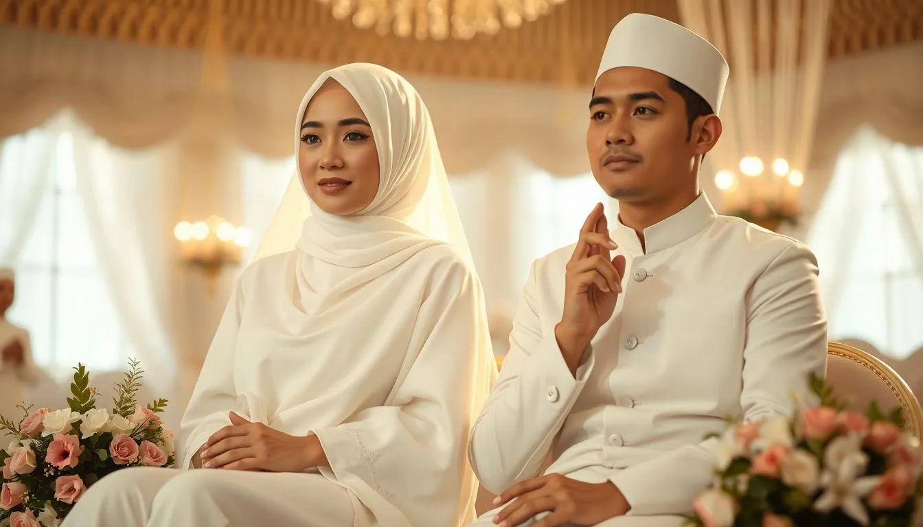 Doa Ucapan Pernikahan Berdasarkan Sunnah Rasulullah (c) Ilustrasi AI