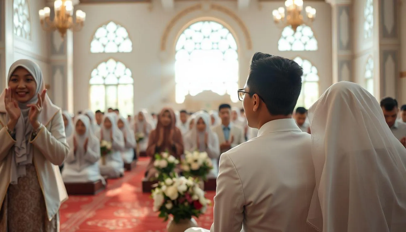 Variasi Doa Ucapan Pernikahan dalam Bahasa Indonesia (c) Ilustrasi AI