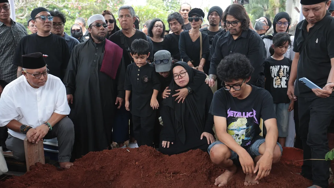 Pemakaman Doddy Katamsi © KapanLagi.com/Budy Santoso