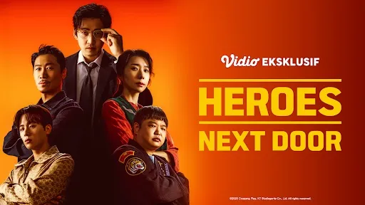 Daftar Pemain Drakor HEROES NEXT DOOR di Vidio  (credit: Vidio)
