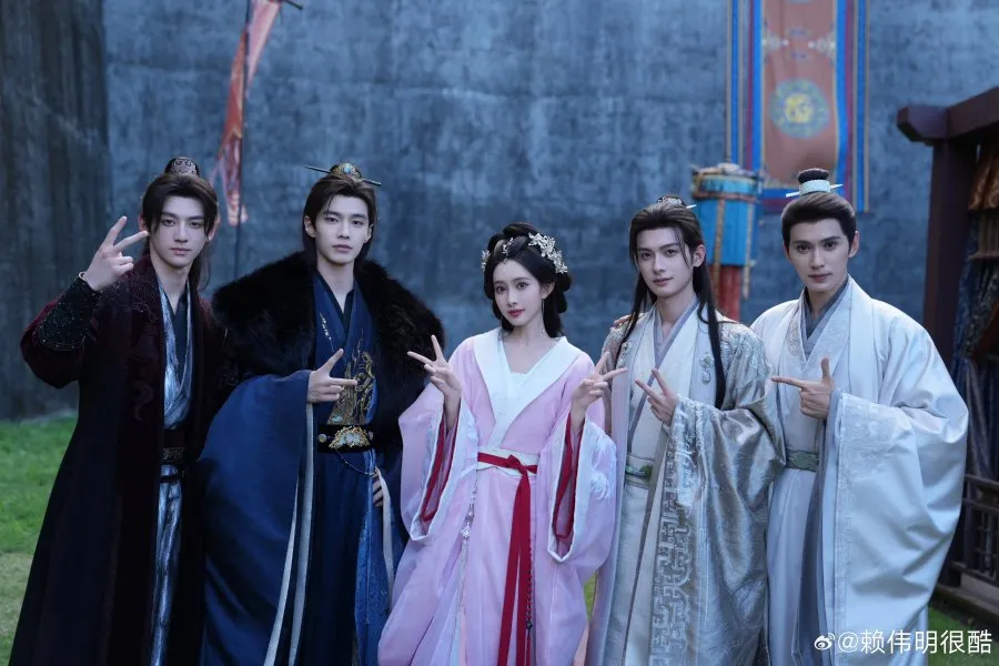 Proses syuting drama China Blossom of Power - mydramalist