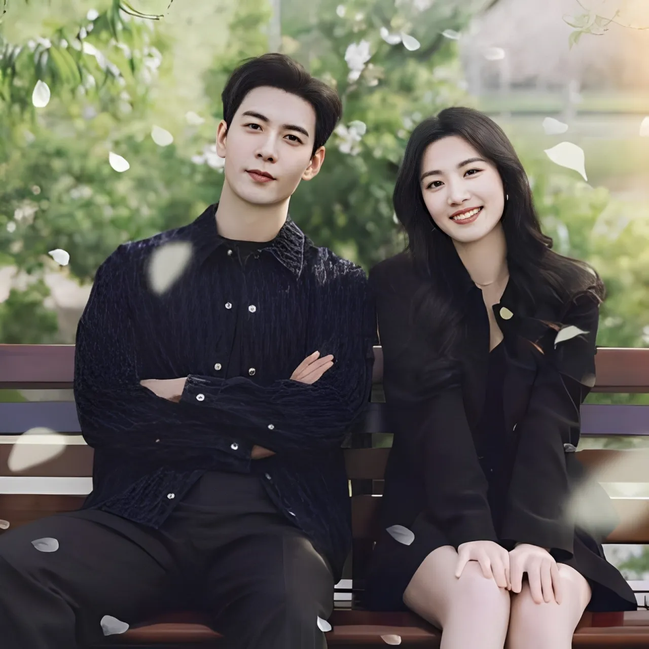 Cinta yang Tumbuh di Antara Dunia Nyata dan Permainan (Credit: Mydramalist.com/Love Between Lines)