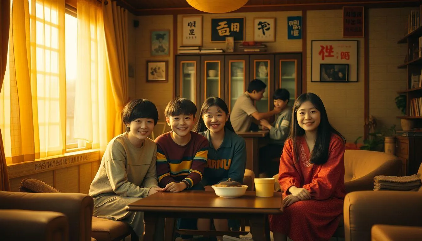 Reply 1988: Nostalgia Kehangatan Keluarga (c) Ilustrasi AI