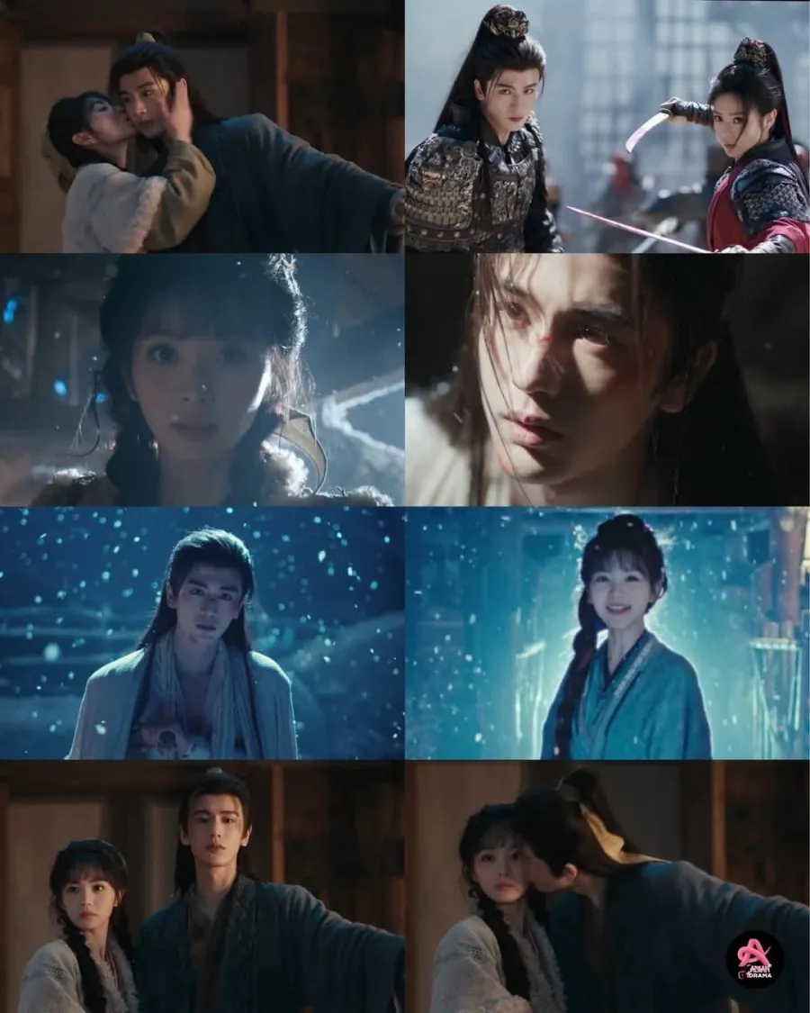 Zhang Linghe dan Tian Xiwei di Drama China Chasing Jade - mydramalist