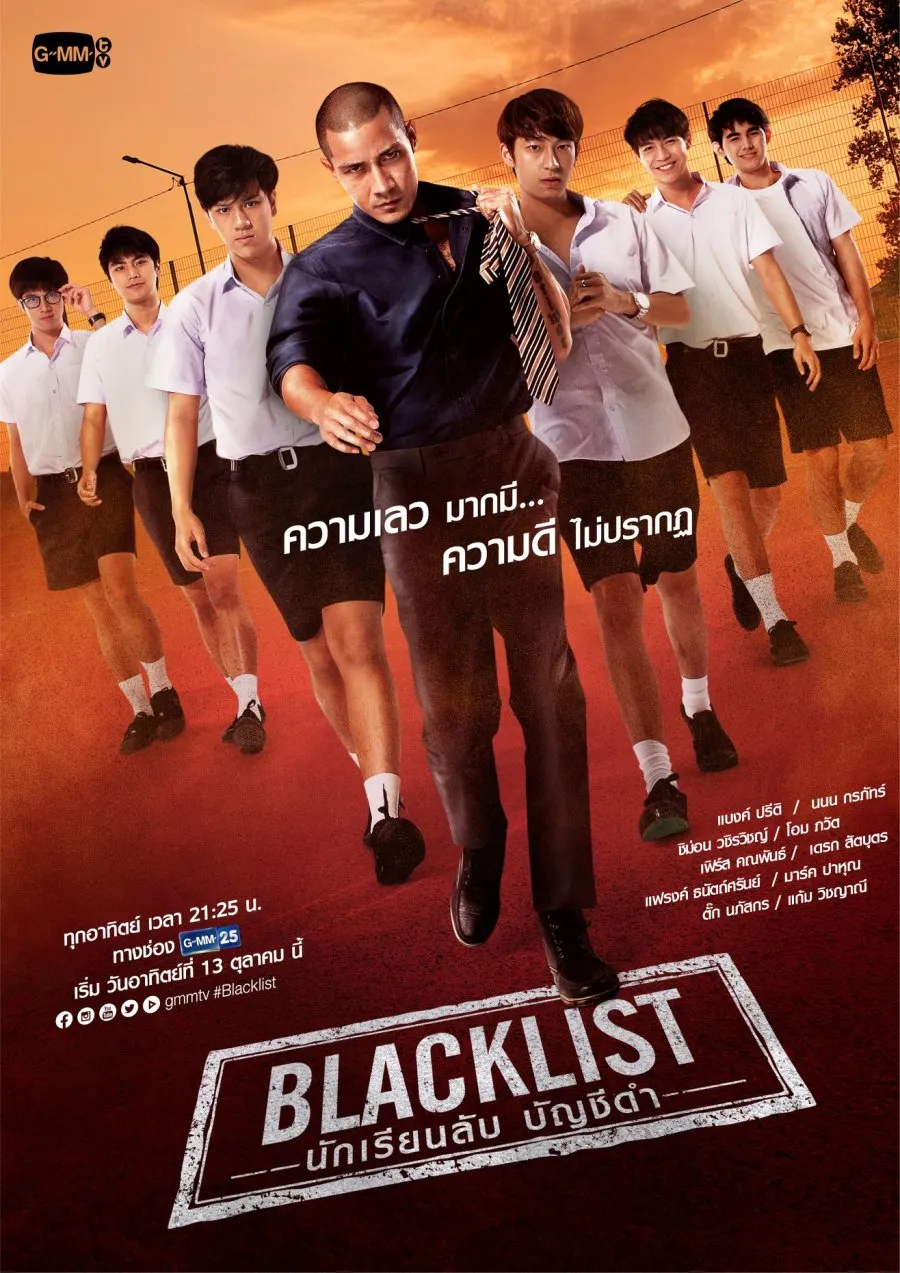 Drama Thailand Tema Cowok Bad Boy (Credit: Mydramalist)