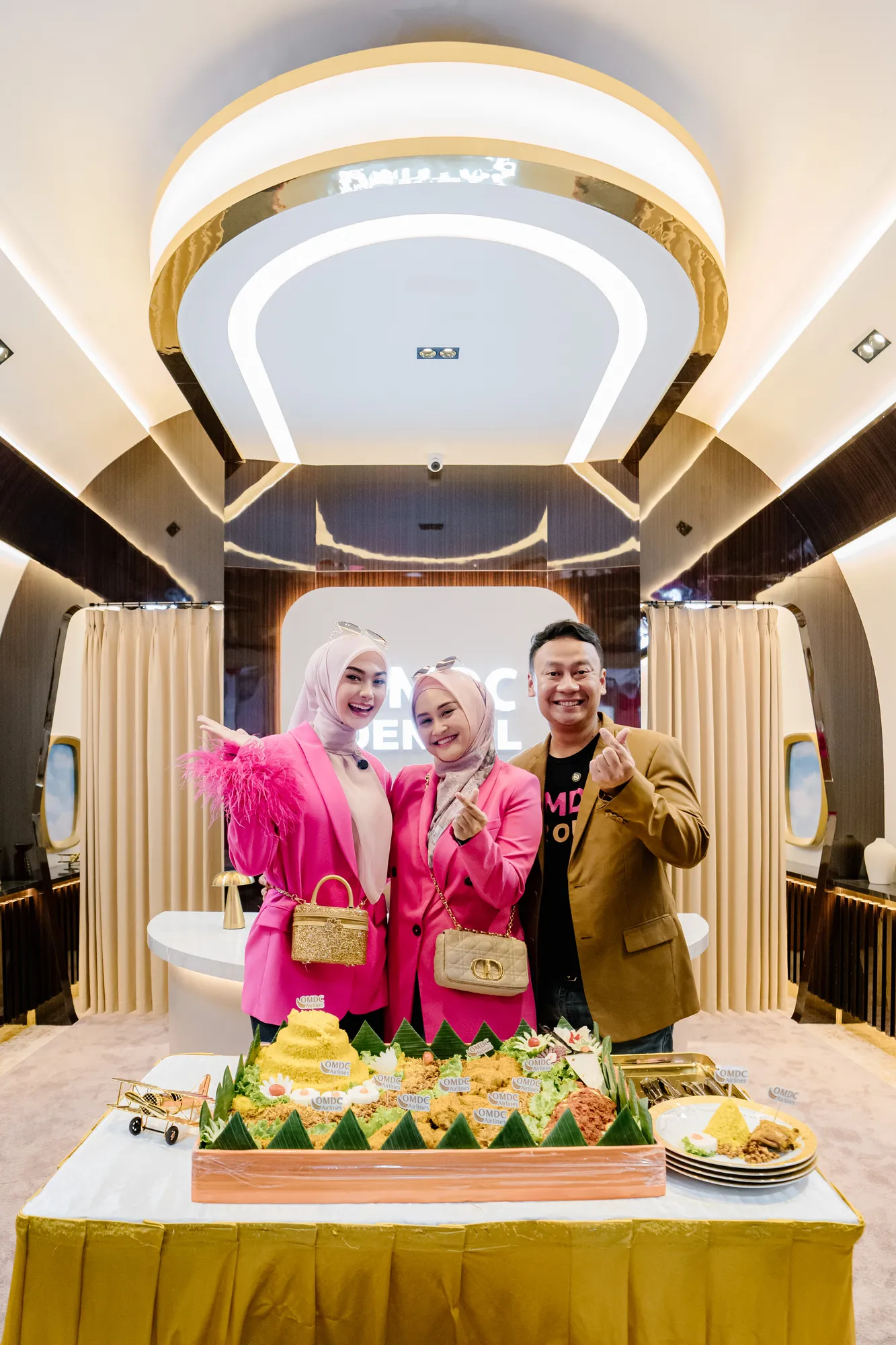 OMDC Margonda hadir dengan konsep maskapai penerbangan (Credit foto: Dokumentasi Pribadi)