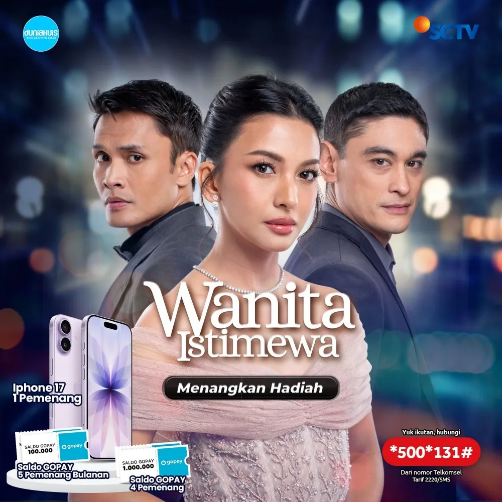 Sinetron Wanita Istimewa bagi-bagi hadiah / source: SCTV