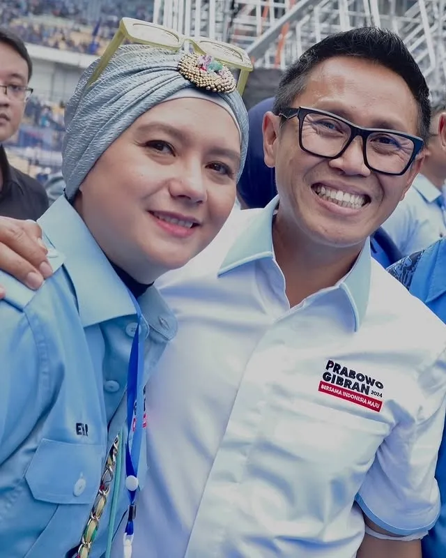 Viona Rosalina dampingi Eko Patrio (credit: instagram.com/ekopatriosuper)