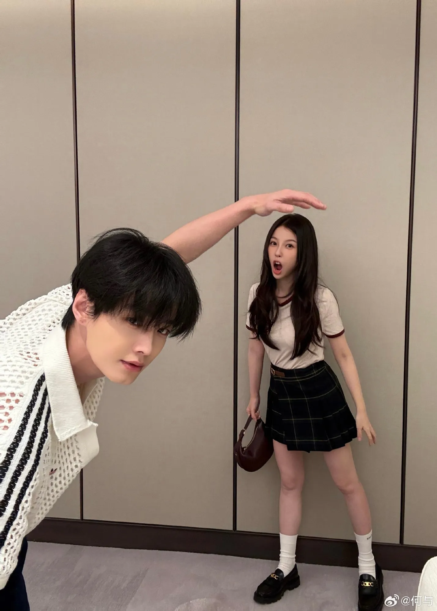 Esther Yu dan Heyu dikabarkan bakal main drama bareng lagi (credit:weibo)