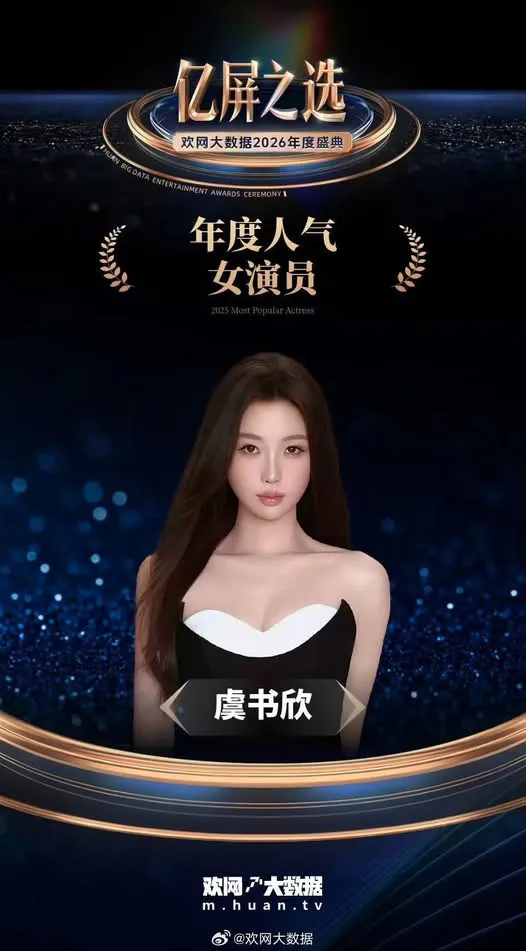 Esther Yu Terpopuler di Huanwang Big Data 2026