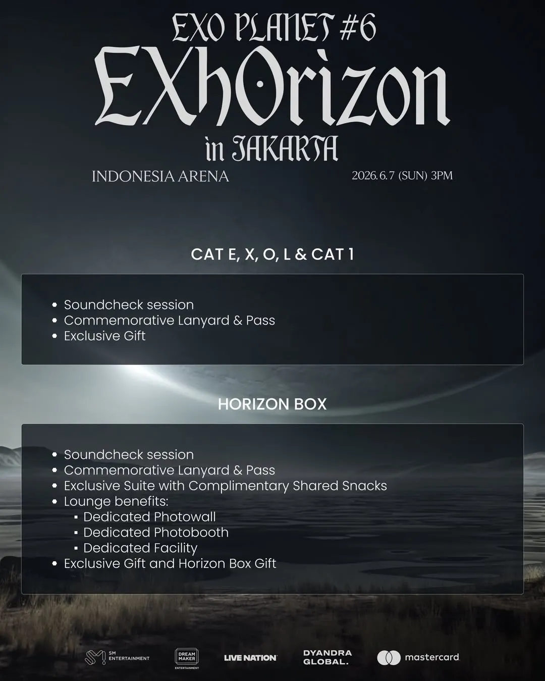 Fan Benefit EXO PLANET EXhOrizon in JAKARTA (credit: instagram.com/dyandraglobal)