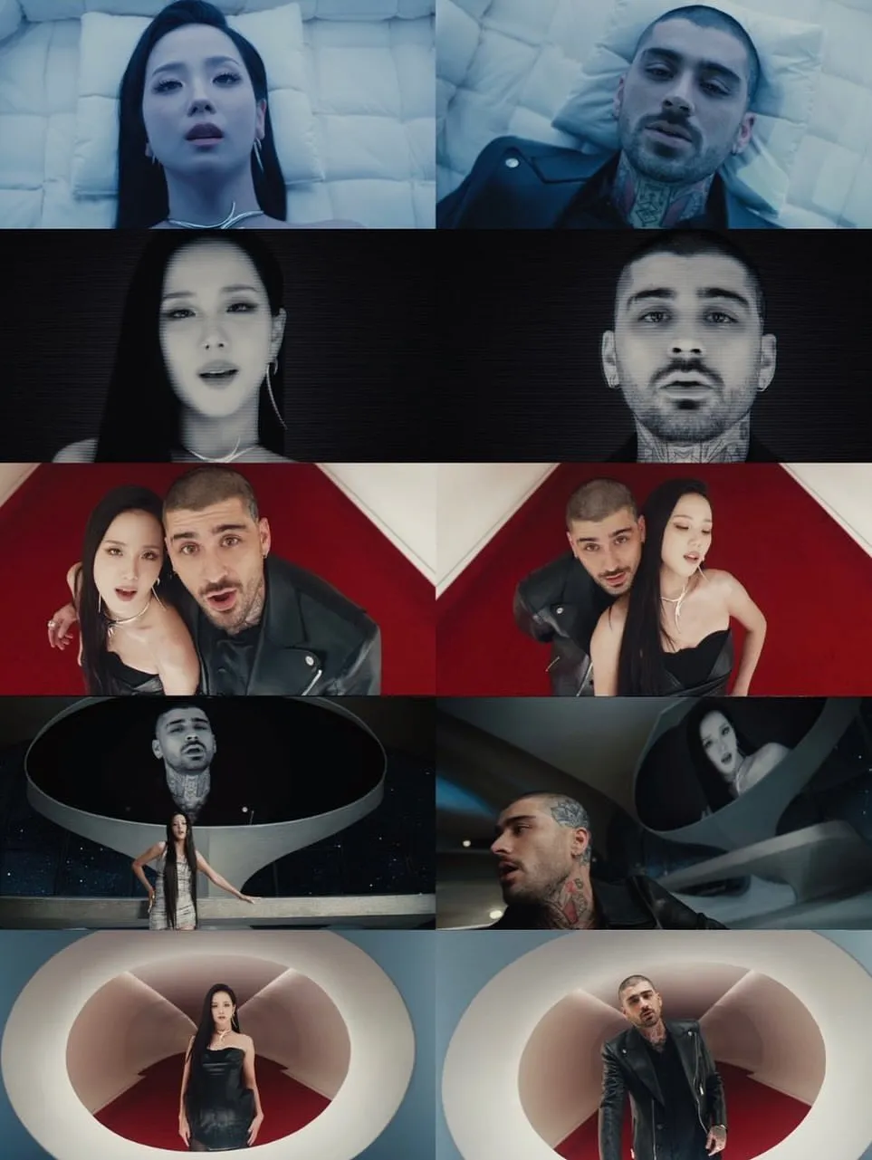 Single EYES CLOSED Jisoo x Zayn Malik trending musik global (credit: Instagram.com/sooyaaa__/)