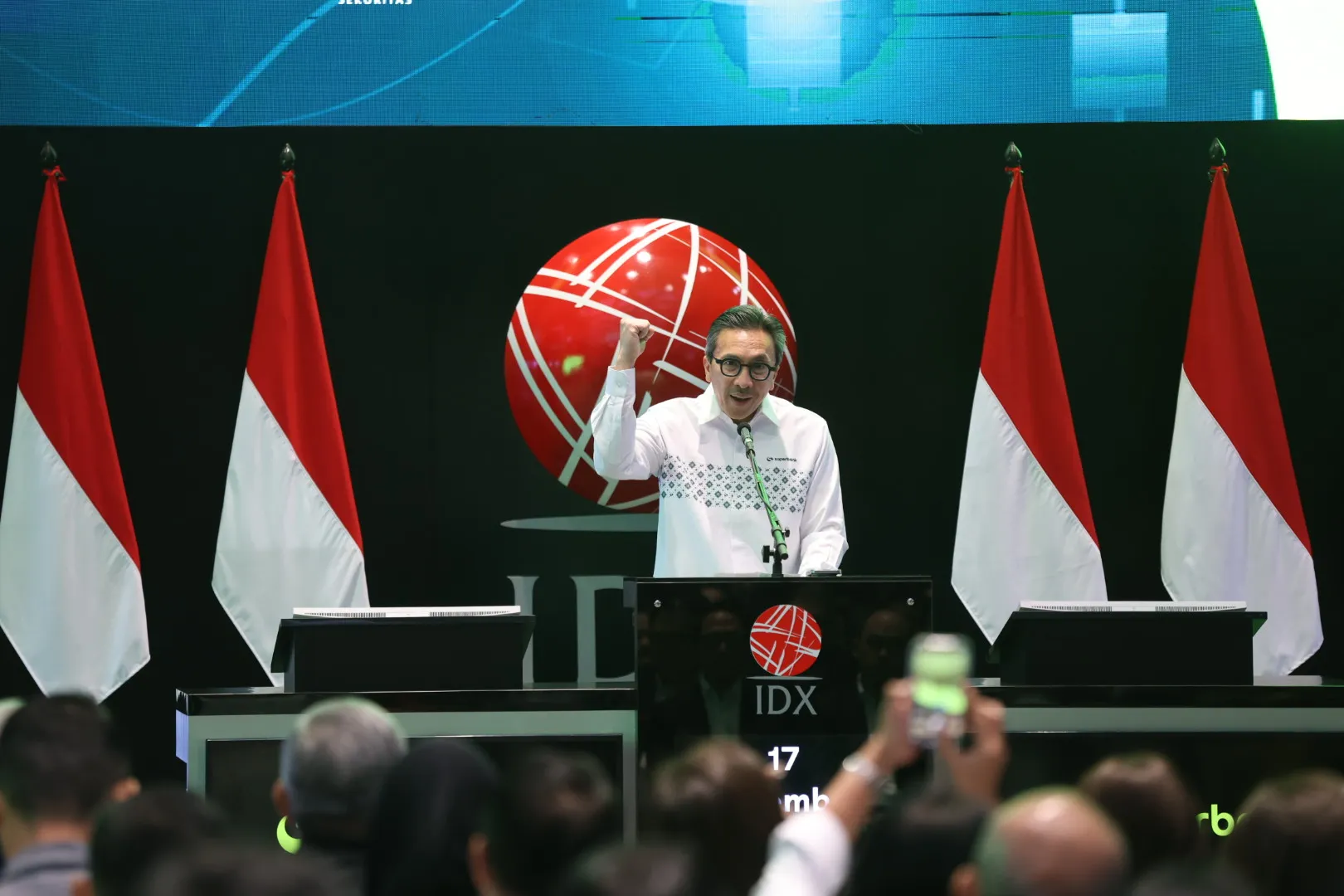 Initial public offering (IPO) PT Super Bank Indonesia Tbk (Superbank) / © KapanLagi.com/Budy Santoso