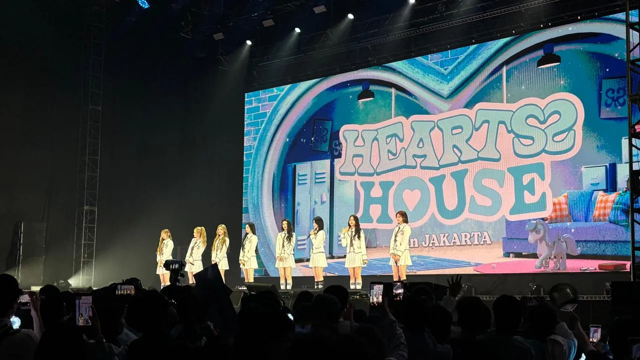 Fanmeeting Hearts2Hearts di Jakarta (Credit: KapanLagi.com/Aulia Wardah)