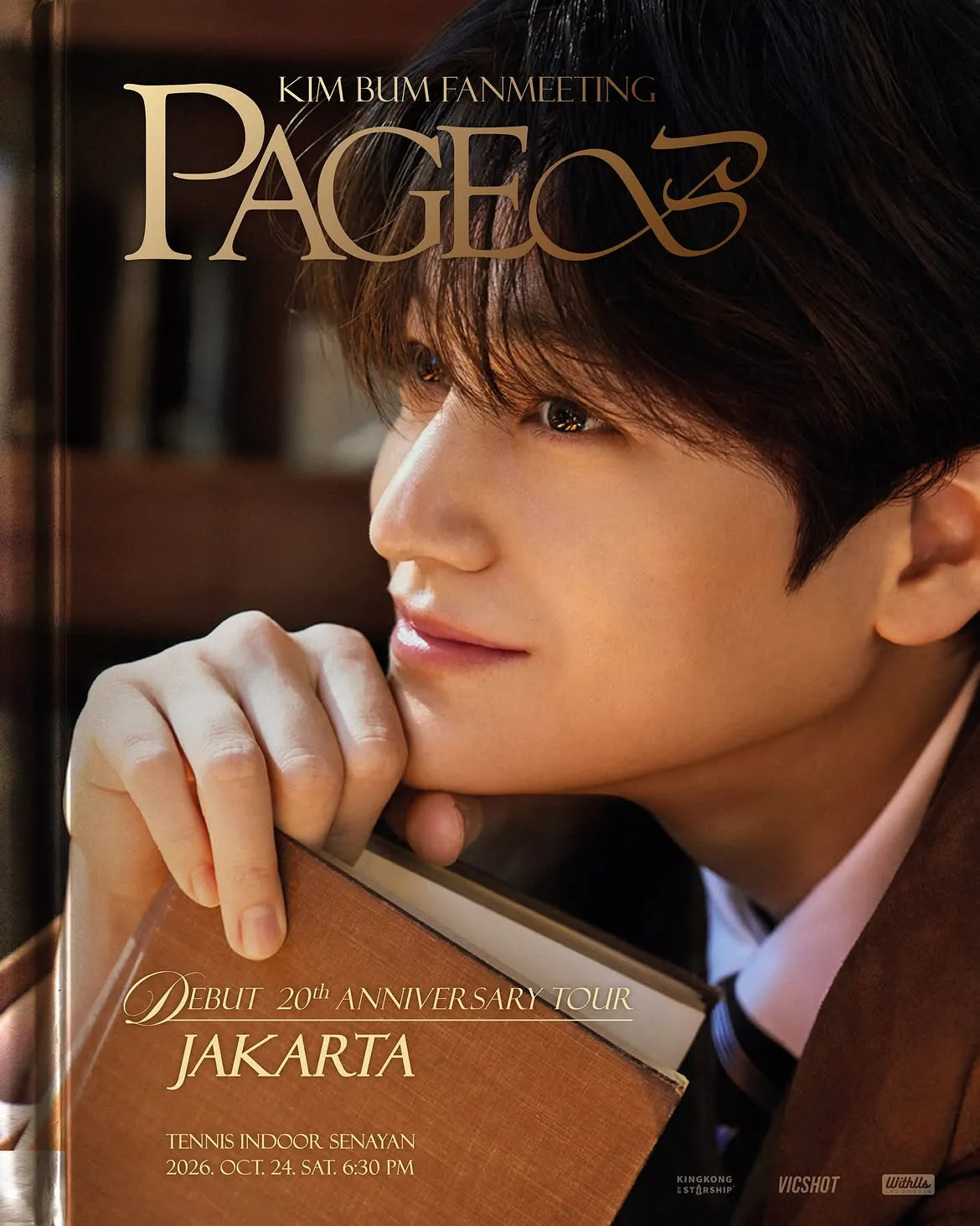 Fanmeeting Kim Bum PAGE Infinity Jakarta © instagram.com/k.kbeom