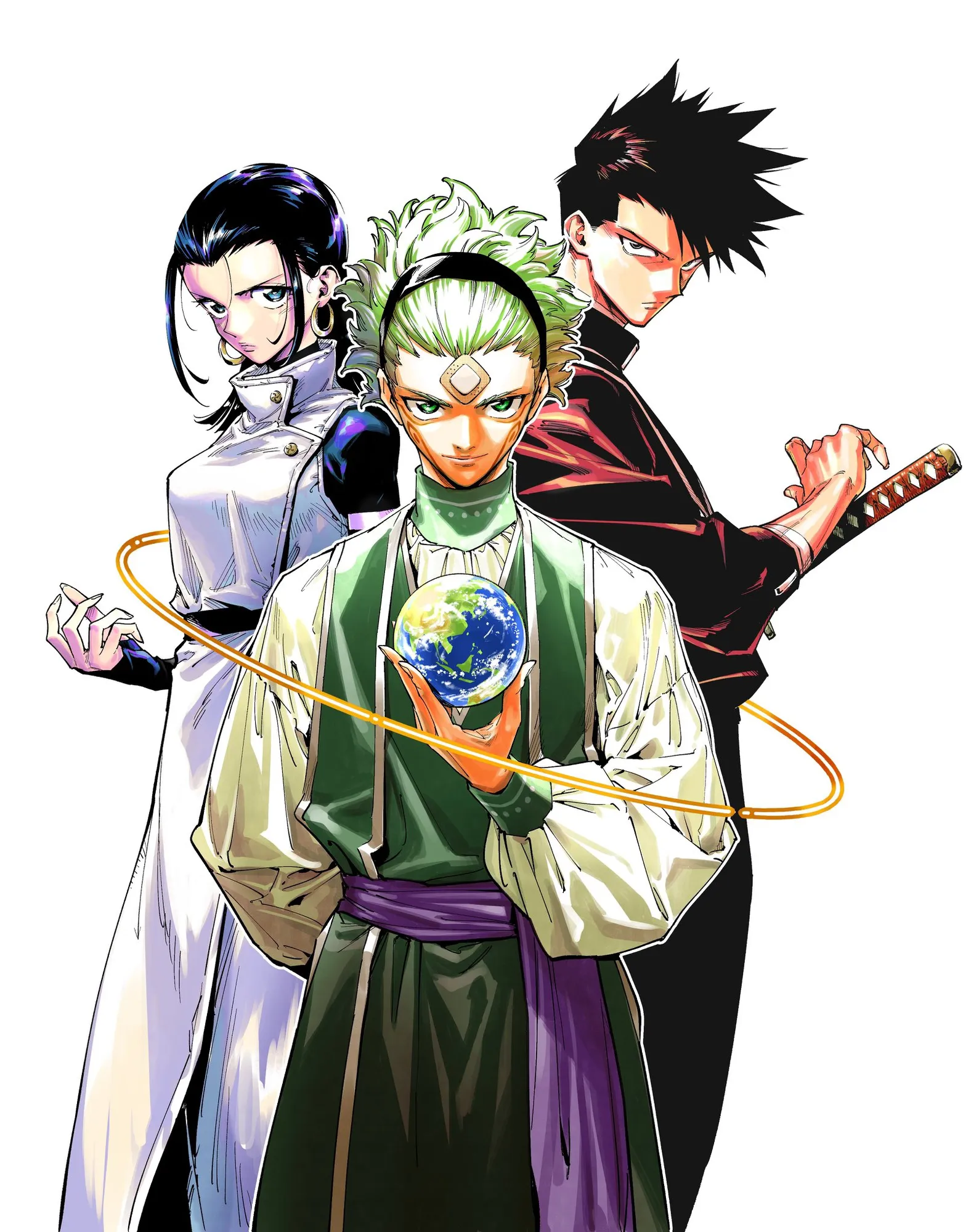 Key Visual Manga Jujutsu Kaisen Modulo (Credit: x.com/@animetv_jp)