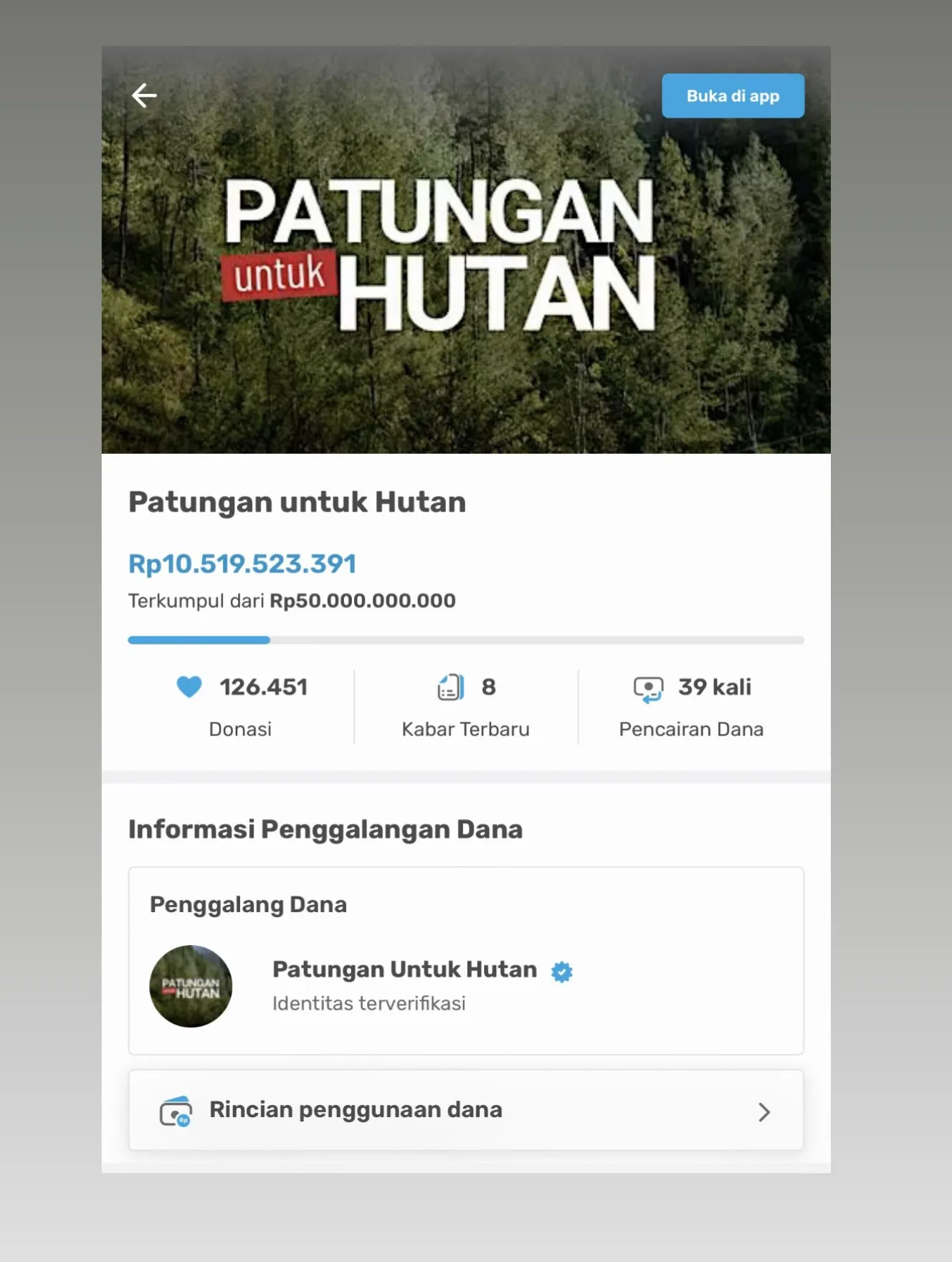 Gerakan yang diinisiasikan Ferry ini telah berjalan sejak awal september 2026 (Instagram.com/irwandiferry)
