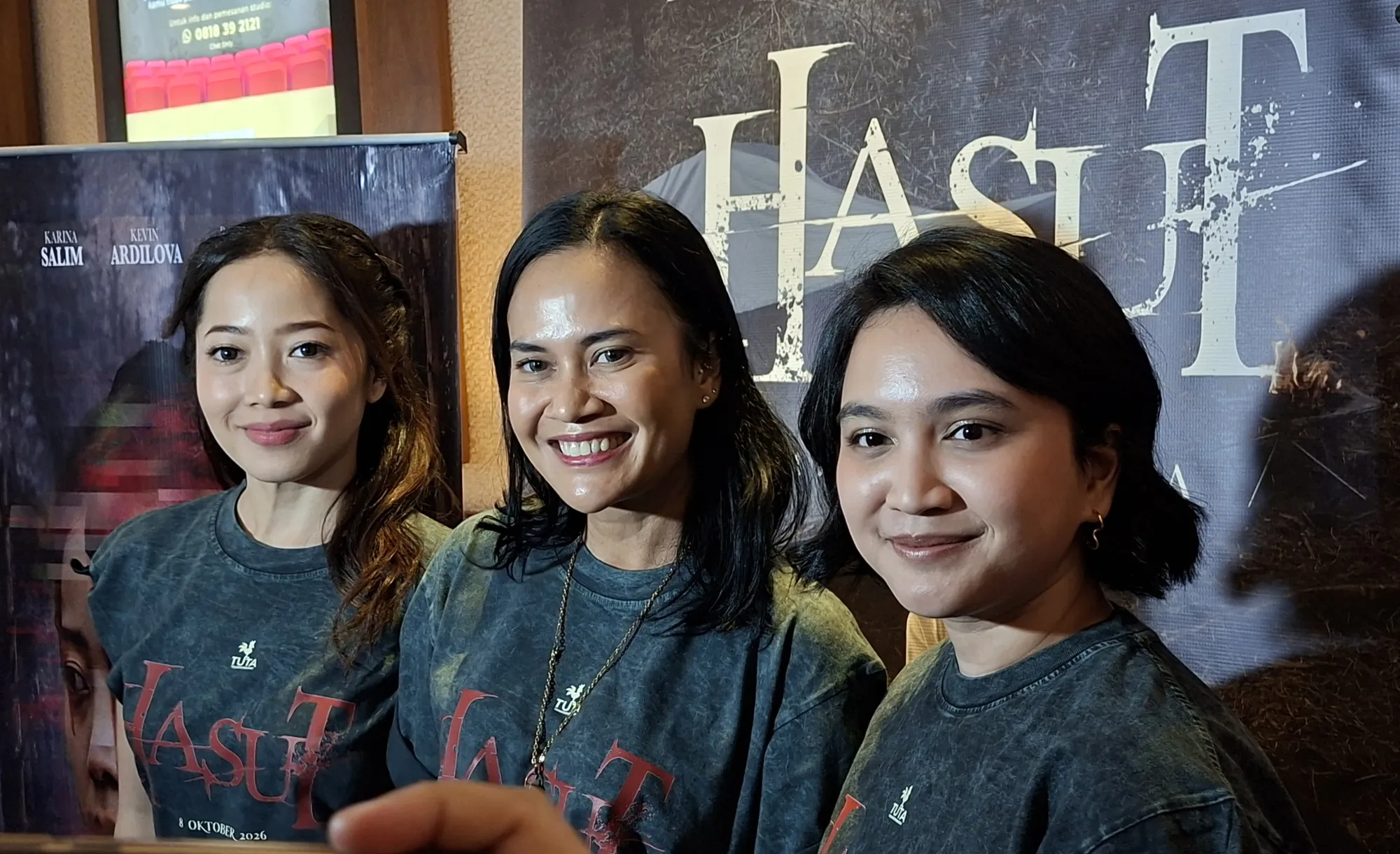 Cast Film HASUT © KapanLagi.com/Kinanti Kayla Putriku