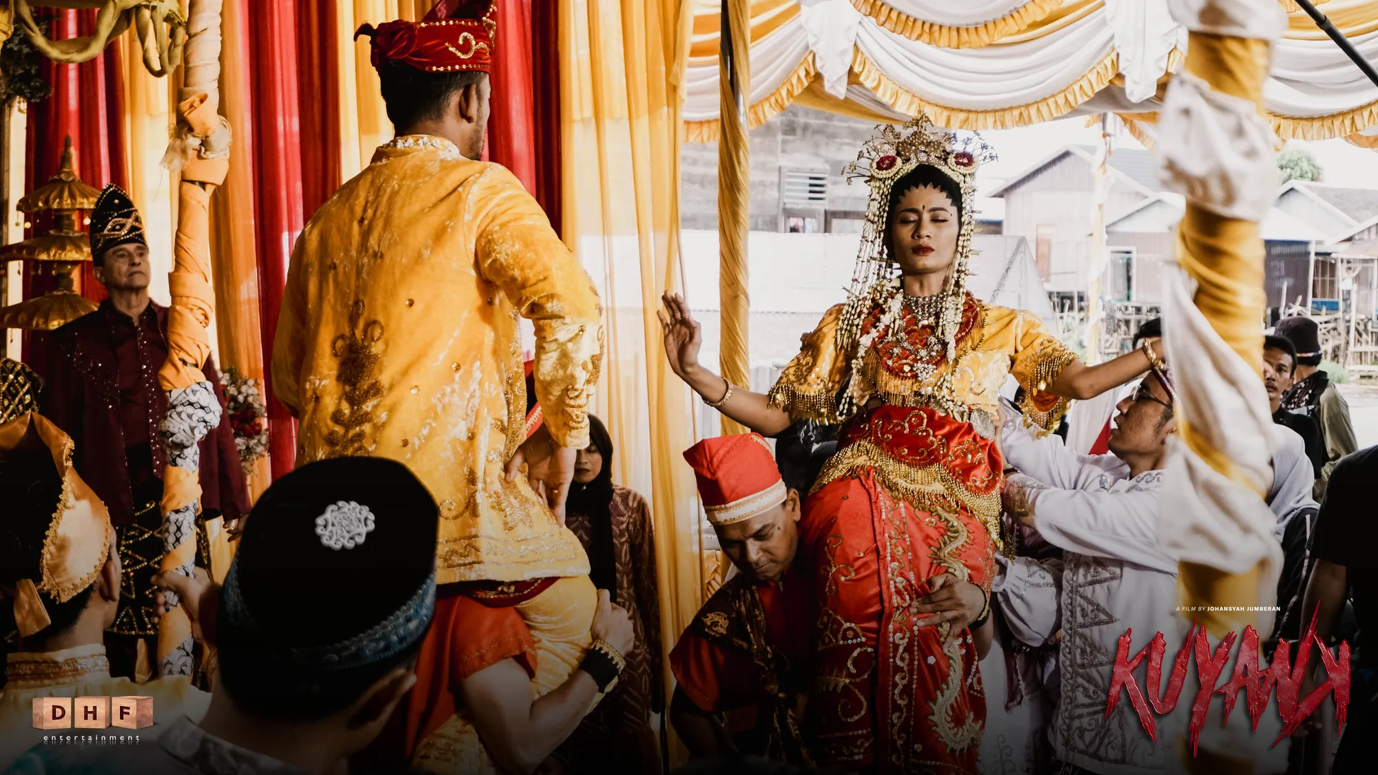 Behind the scene film KUYANK - Credit: DHF Entertainment