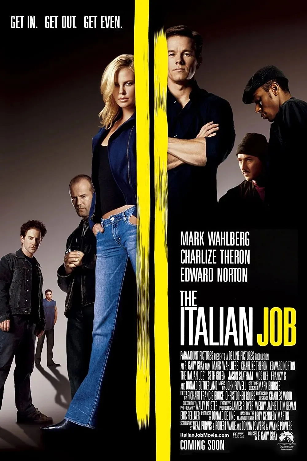 Poster film The Italian Job © imdb