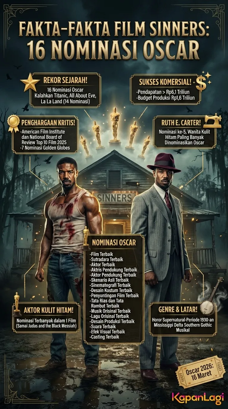 Infografis Film SINNERS (cr: KapanLagicom)