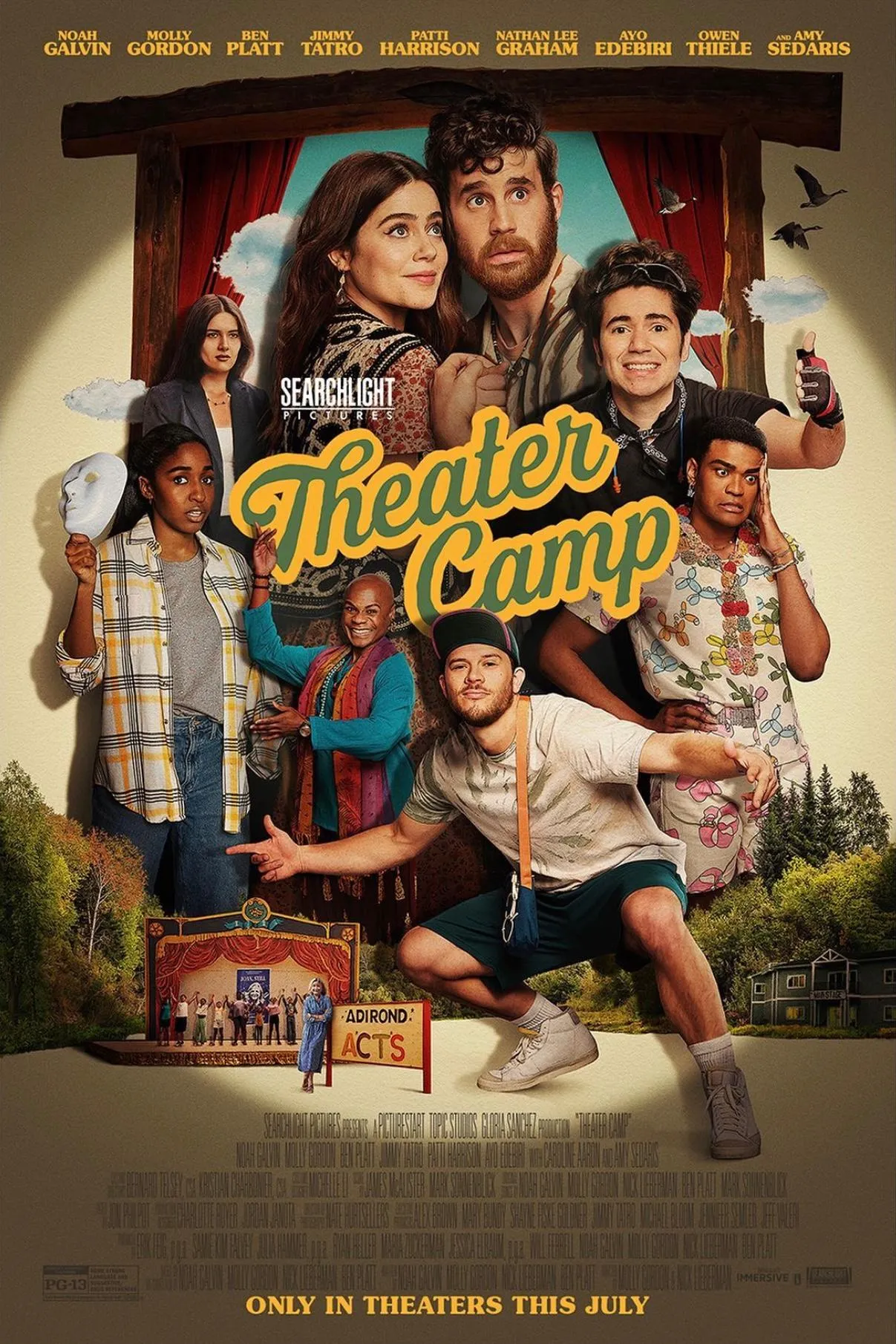 Kekacauan lucu di kamp teater musim panas (credit:imdb)