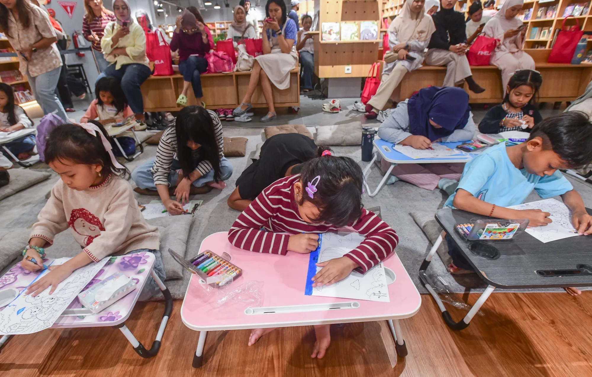 Fimelahood Playdate di Gramedia Jalma Melawai (Credit: KLY)