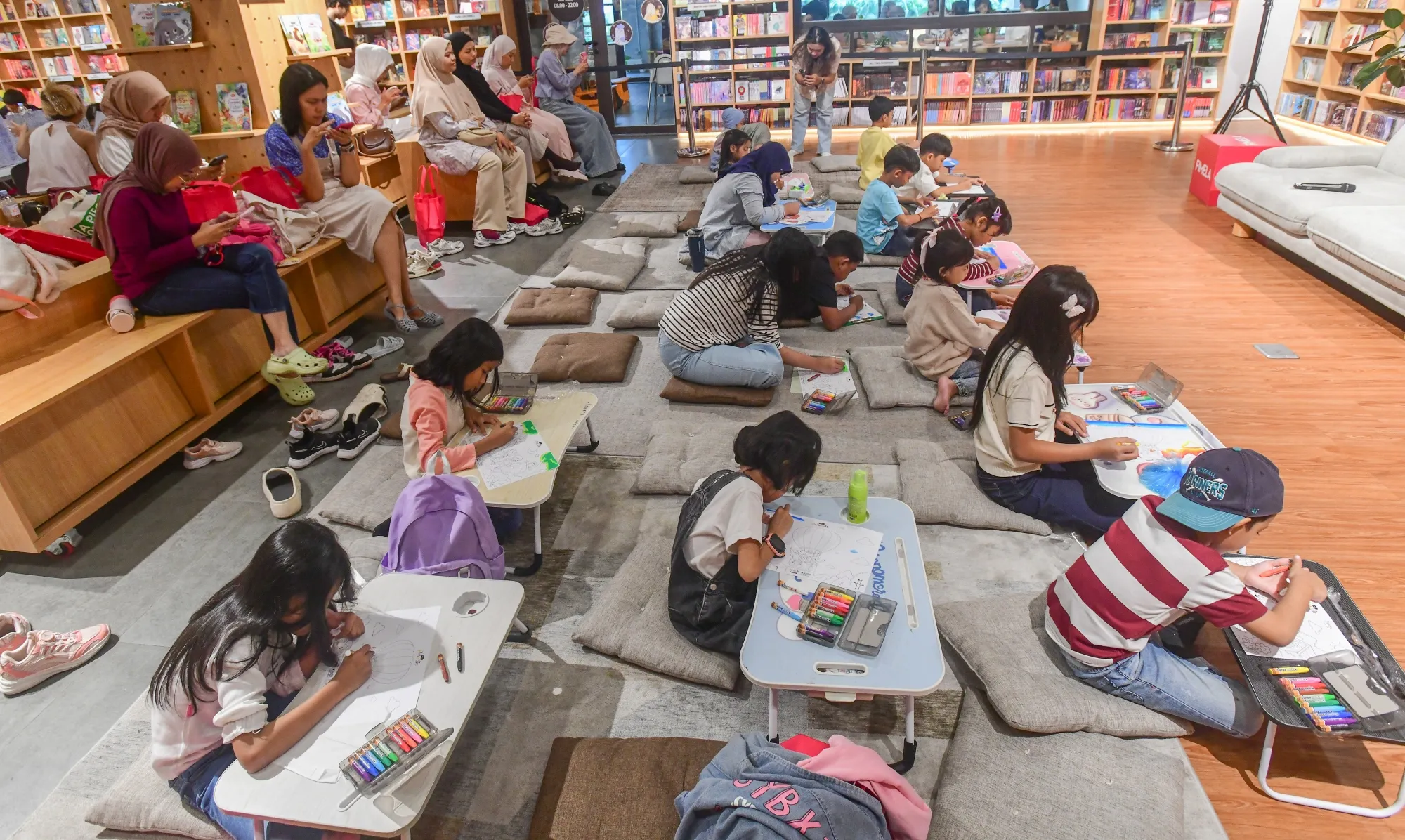 Fimelahood Playdate di Gramedia Jalma Melawai (Credit: KLY)