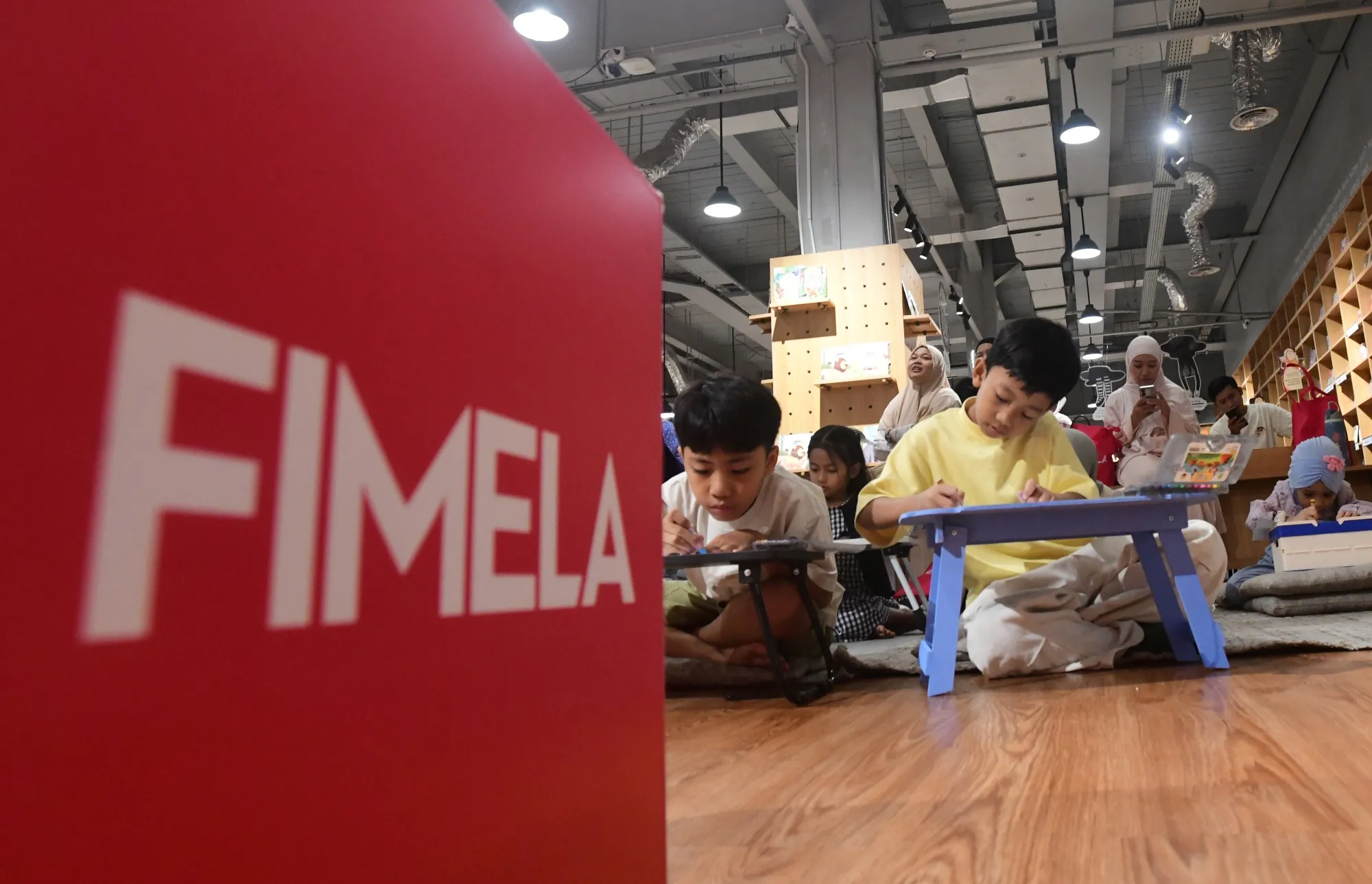 Fimelahood Playdate di Gramedia Jalma Melawai (Credit: KLY)