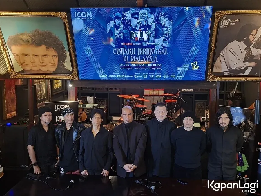 Dewa 19 foto personel lengkap © KapanLagi.com/Sahal Fadhli