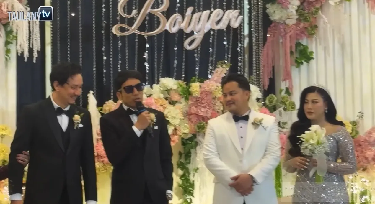 Vindes di Pernikahan Boiyen (credit: youtube.com/TAULANY TV)