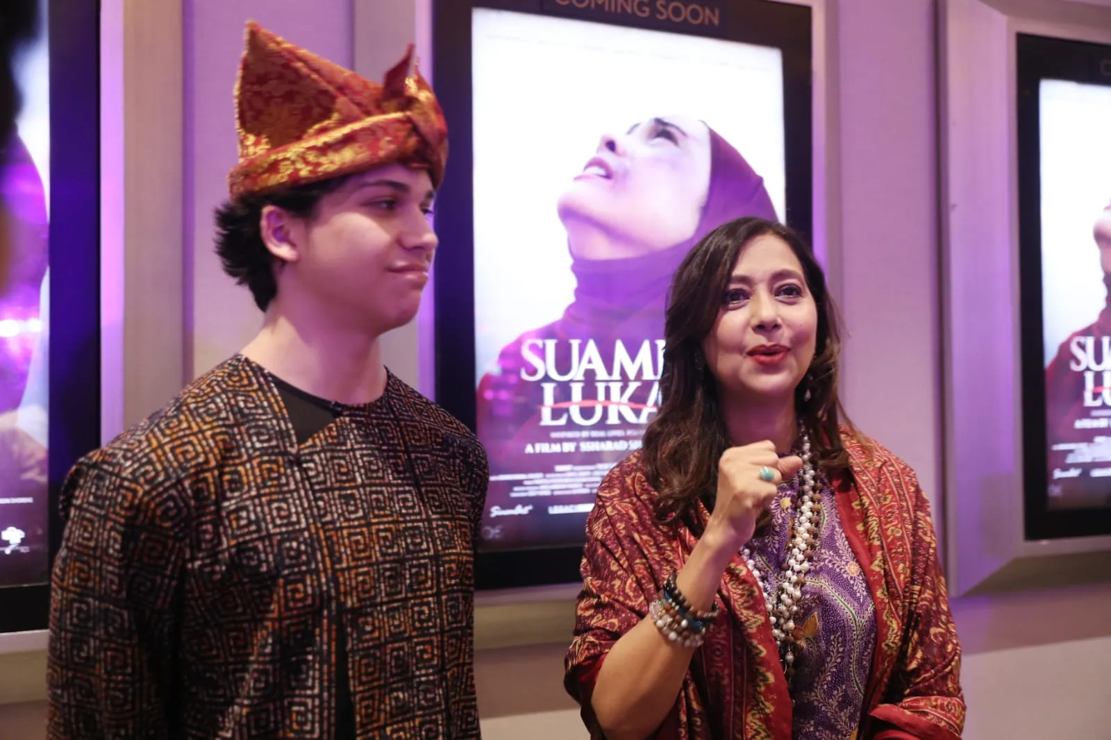 Ayu Azhari & Lennon Trump - Credit: Istimewa