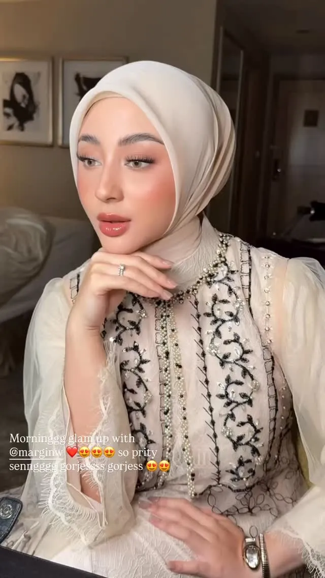 Margin Wieheerm Siap Kondangan © instagram.com/marginw