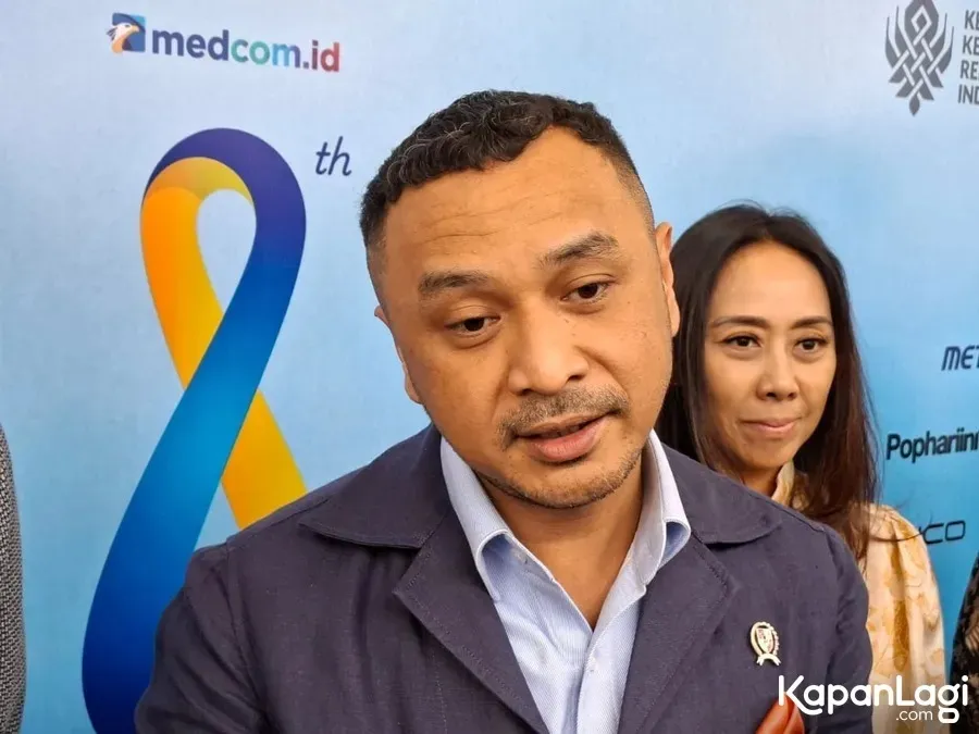 Giring Ganesha Diwawancara © KapanLagi.com/Fikri Alfi Rosyadi