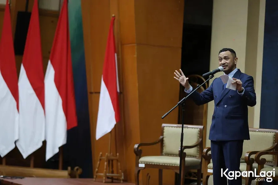 Giring Ganesha Pidato © KapanLagi.com/Budy Santoso