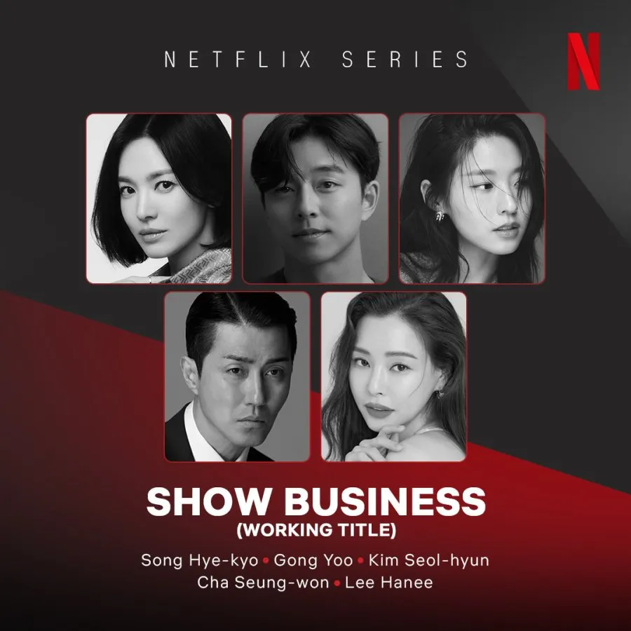 Gong Yoo dan Song Hye Kyo rampungkan syuting drama Korea Show Business (credit:instagram.com/netflixkr)
