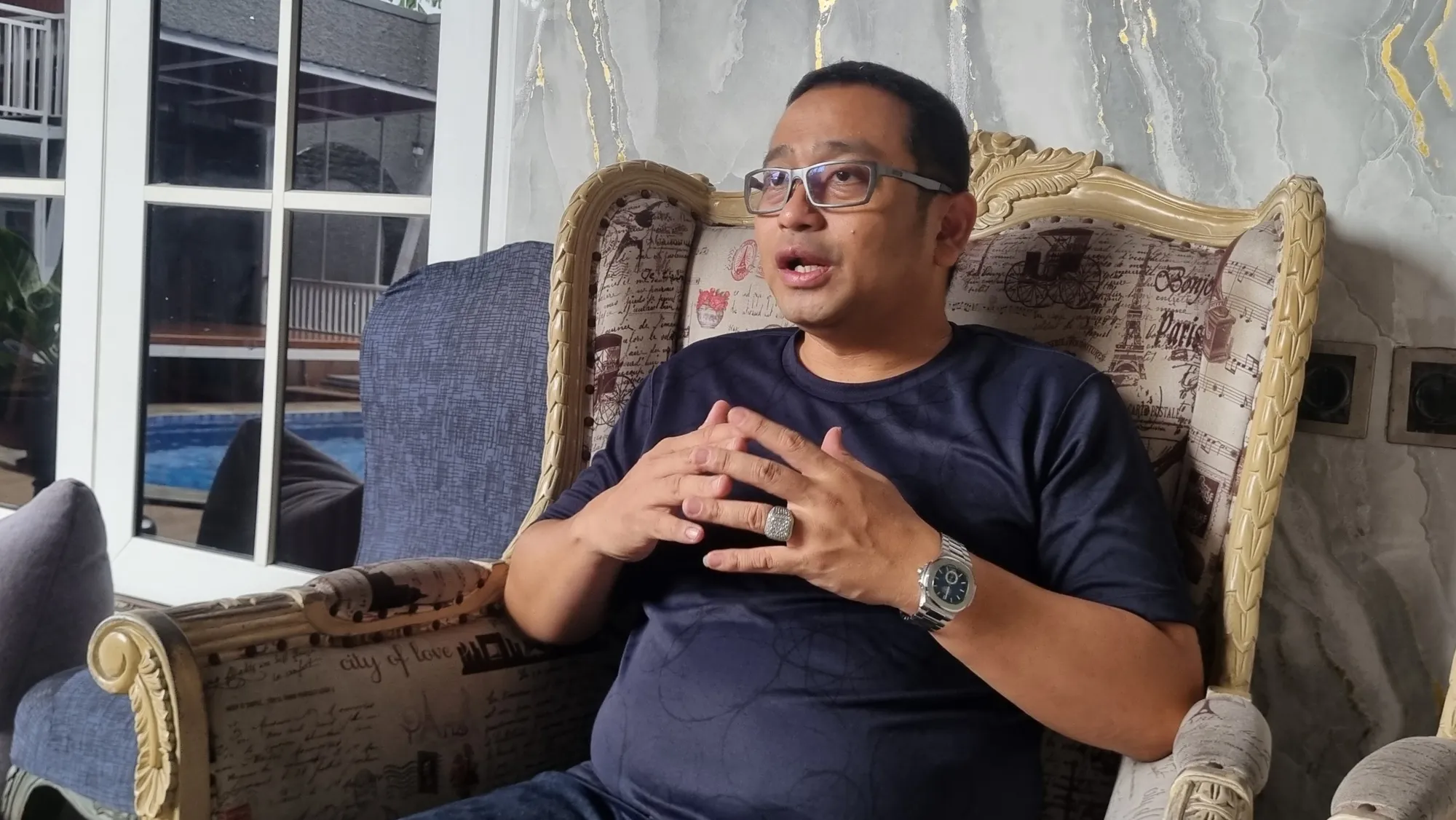 Kuasa hukum Insanul Fahmi, Tommy Tri Yunanto. Foto: Fikri Alfi Rosyadi