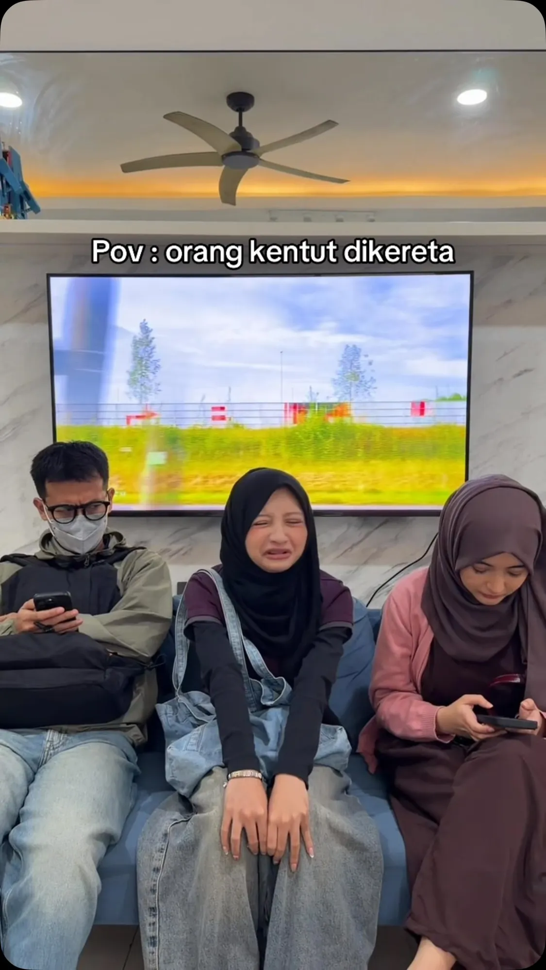 Halda Rianta dan Arafah bikin konten (credit: instagram.com/haldarnta)