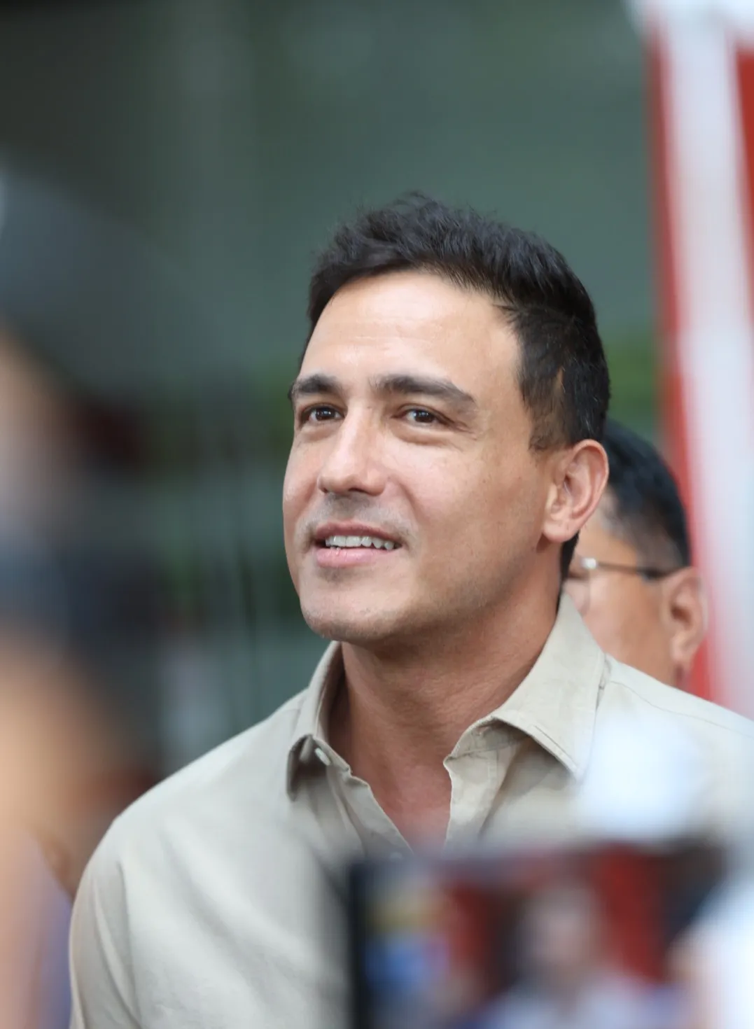 Hamish Daud di Polres Jakarta Selatan (cr:KapanLagi.com/Budy Santoso)