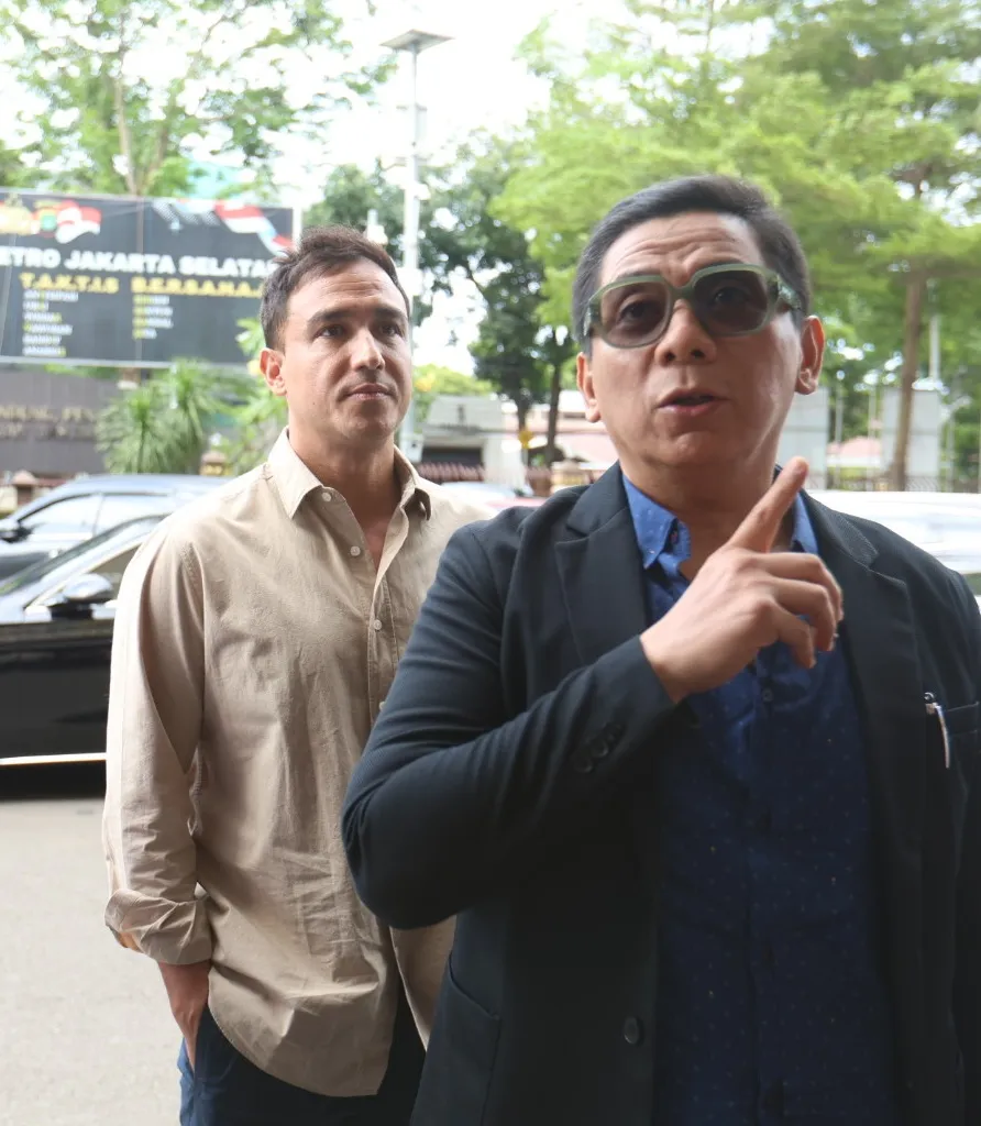 Hamish Daud dan Sandy Arifin (cr:KapanLagi.com/Budy Santoso)