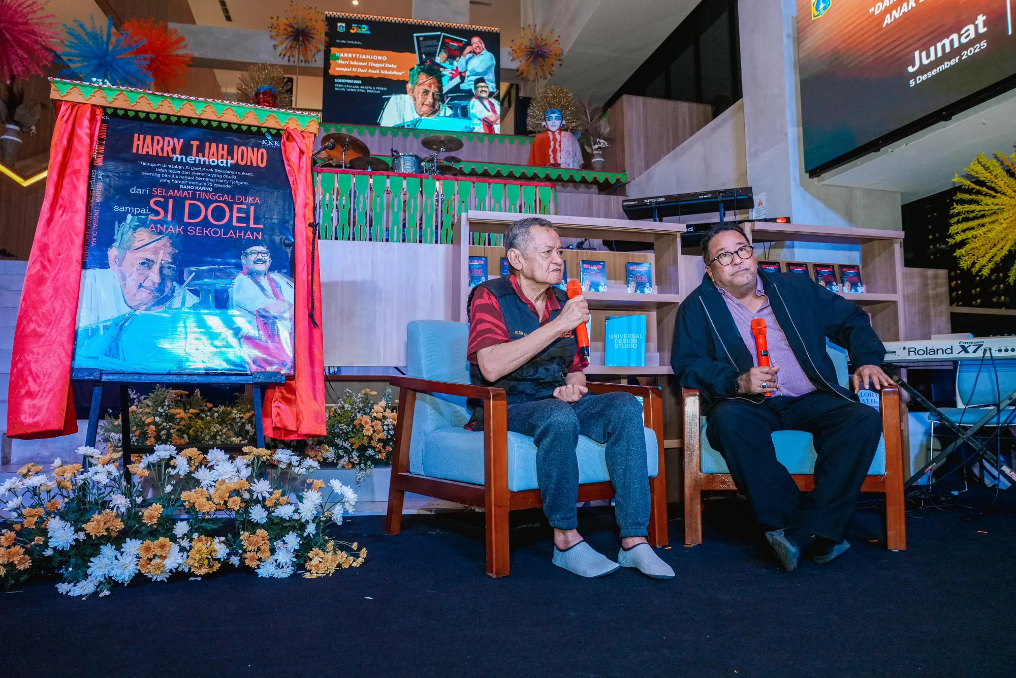 Harry Tjahjono dan Rano Karno (Credit: Pemprov DKI Jakarta)