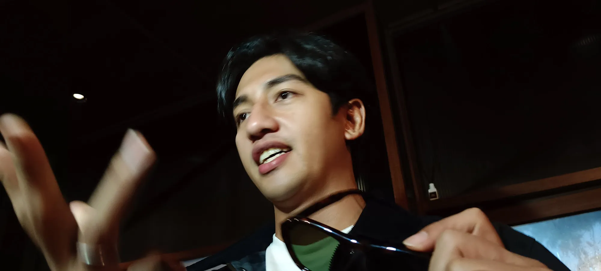 Harris Vriza kala wawancara © KapanLagi.com/Sahal Fadhli