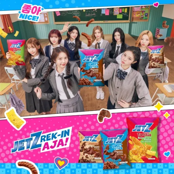 Heart2Hearts Sebagai Brand Ambassador Korea JetZ (Credit: JetZ Indonesia)