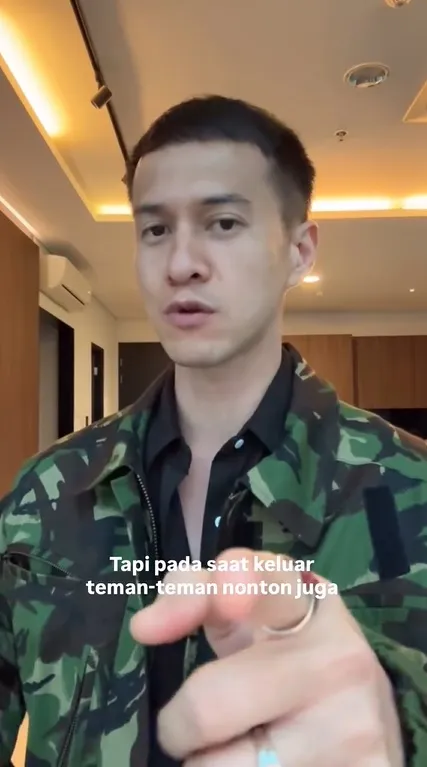 Herjunot Ali beri respon (credit: instagram/herjunotali.studio)