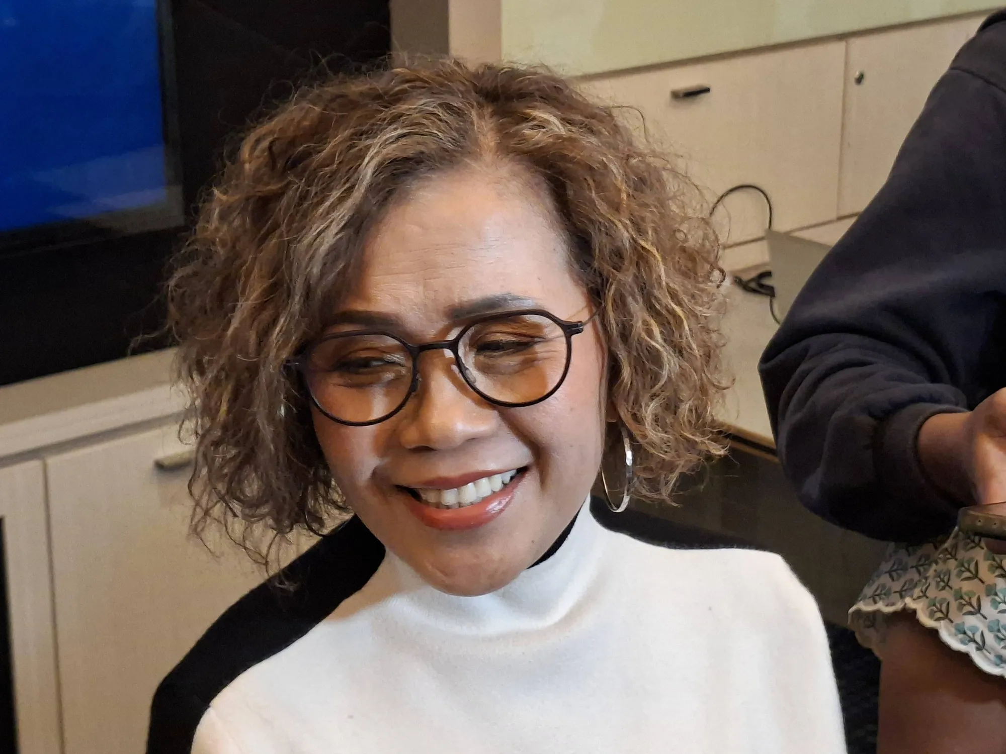 Harsiwi Achmad ditemui di SCTV Tower (credit: KapanLagi.com/Mathias Purwanto)