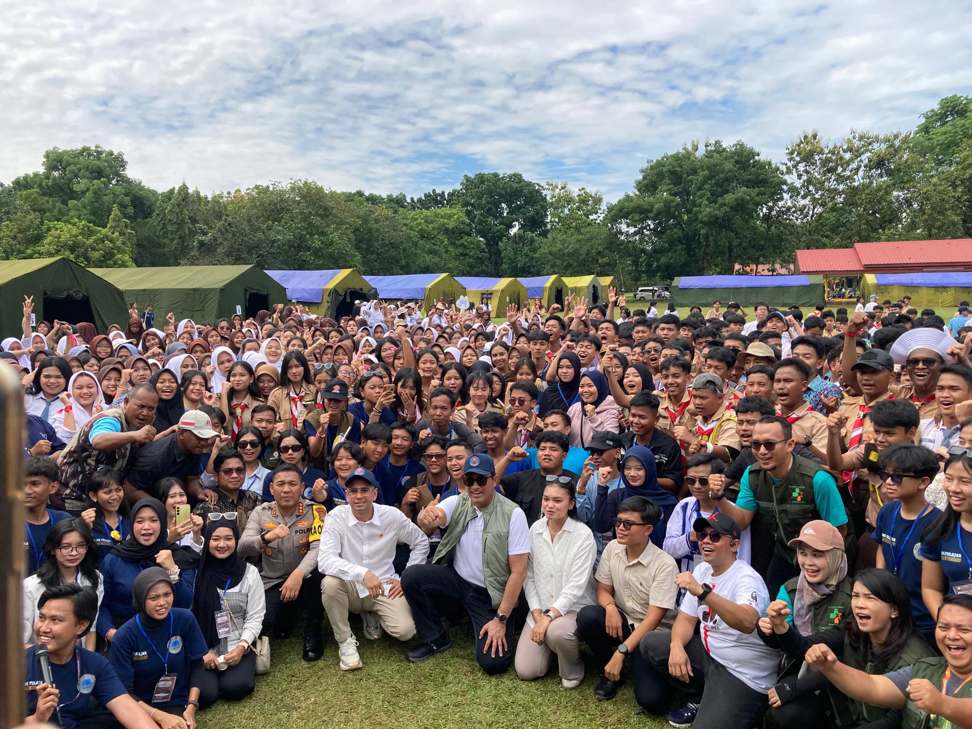 Raffi Ahmad di Bumi Perkemahan Cibubur - © KapanLagi.com/Fikri Alfi Rosyadi