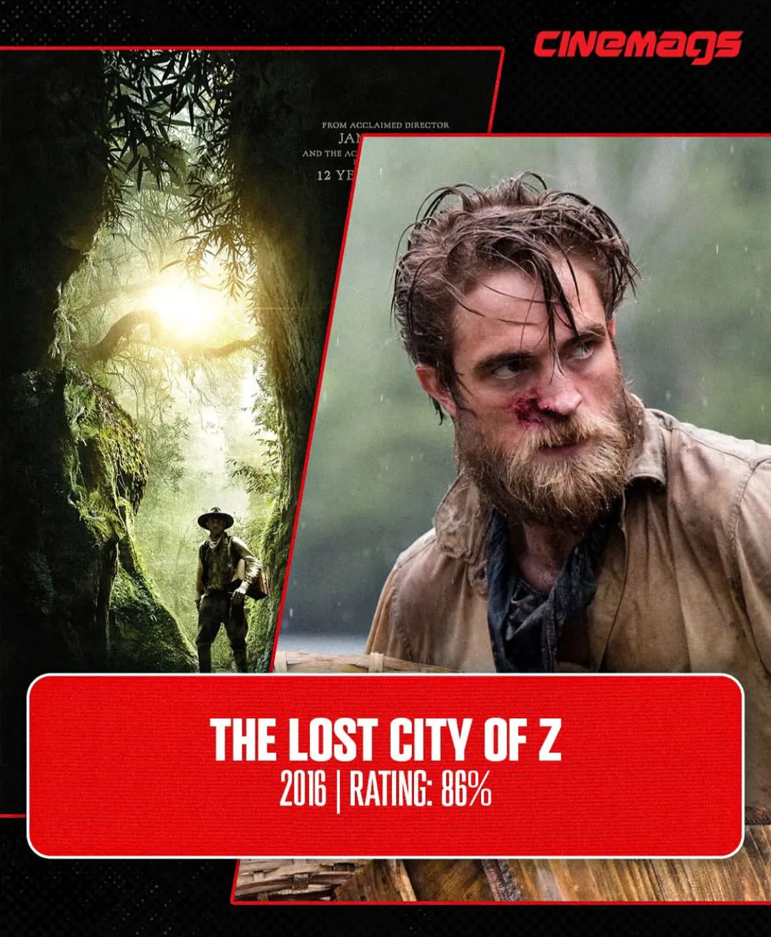 5 film Robert Pattinson dengan rating tertinggi. (credit:instagram.com/cinemagsnews)