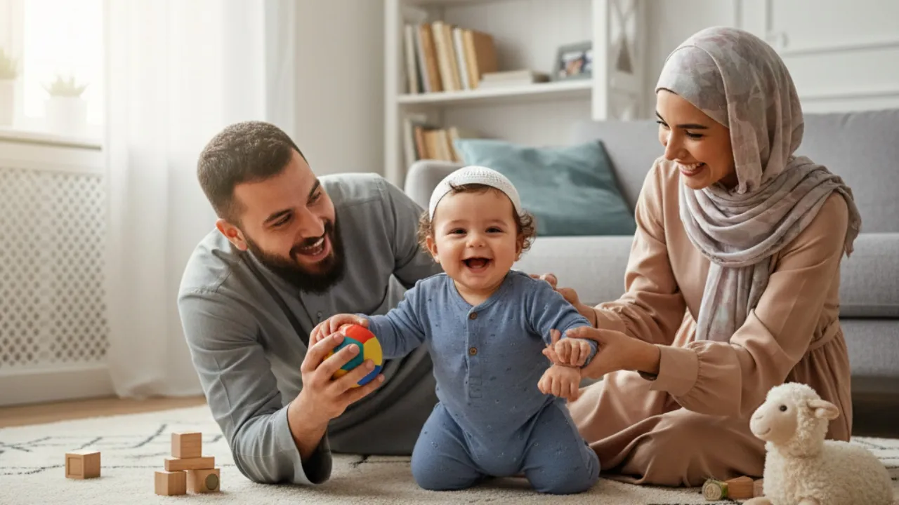 Kategori Nama Bayi Laki-Laki Islami Modern Berdasarkan Makna (c) Ilustrasi AI